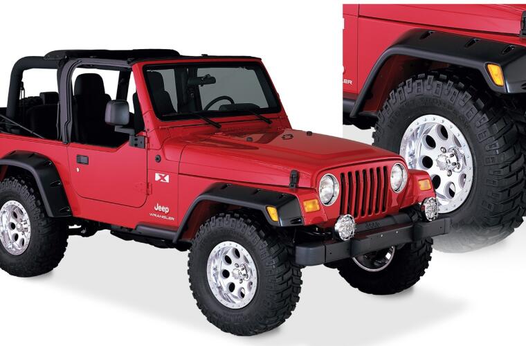 Bushwacker 10908-07 Pocket Style Wrangler Fender Flare