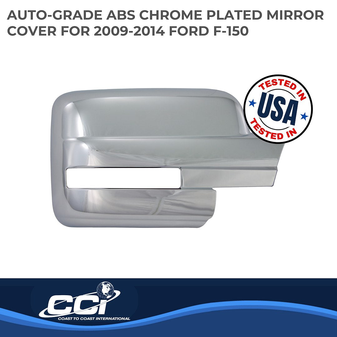 Coast To Coast MC67441 F-150 Chrome Full Mirror Covers - image 2