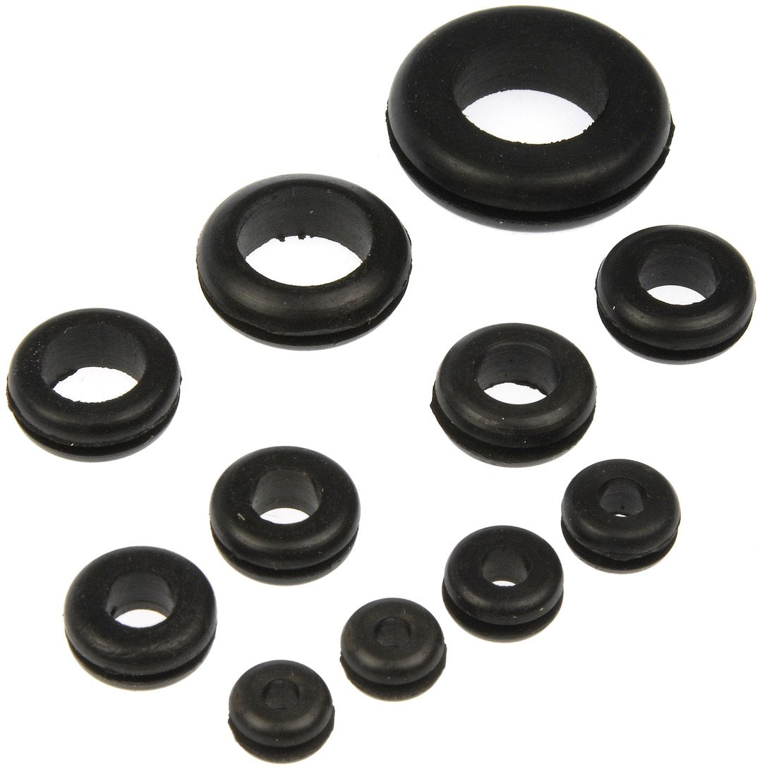 Dorman (OE Solutions) 02365 Black Rubber Firewall Wire Grommets - image 1