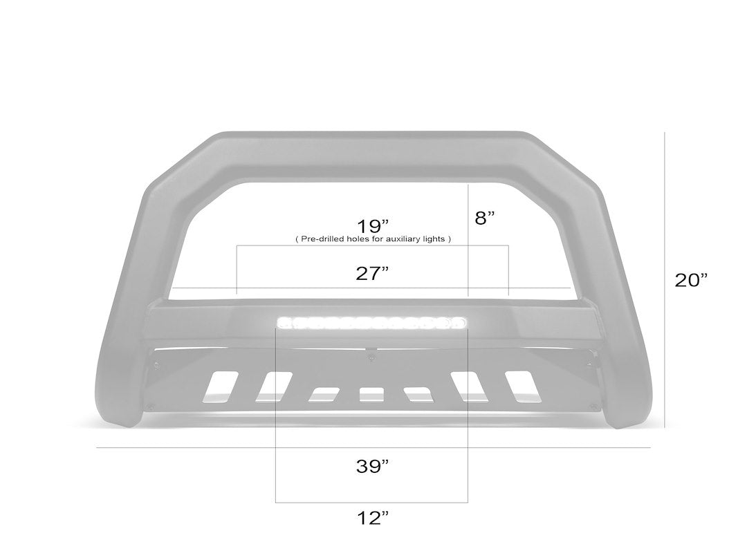 Armordillo 8707821 Bull Bar  with skid plate - image 5
