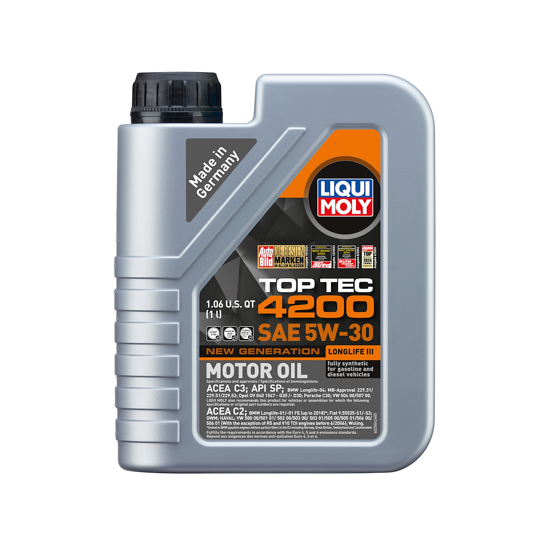 Liqui Moly 2004 Top Tec 4200 5W-30 Synthetic Oil