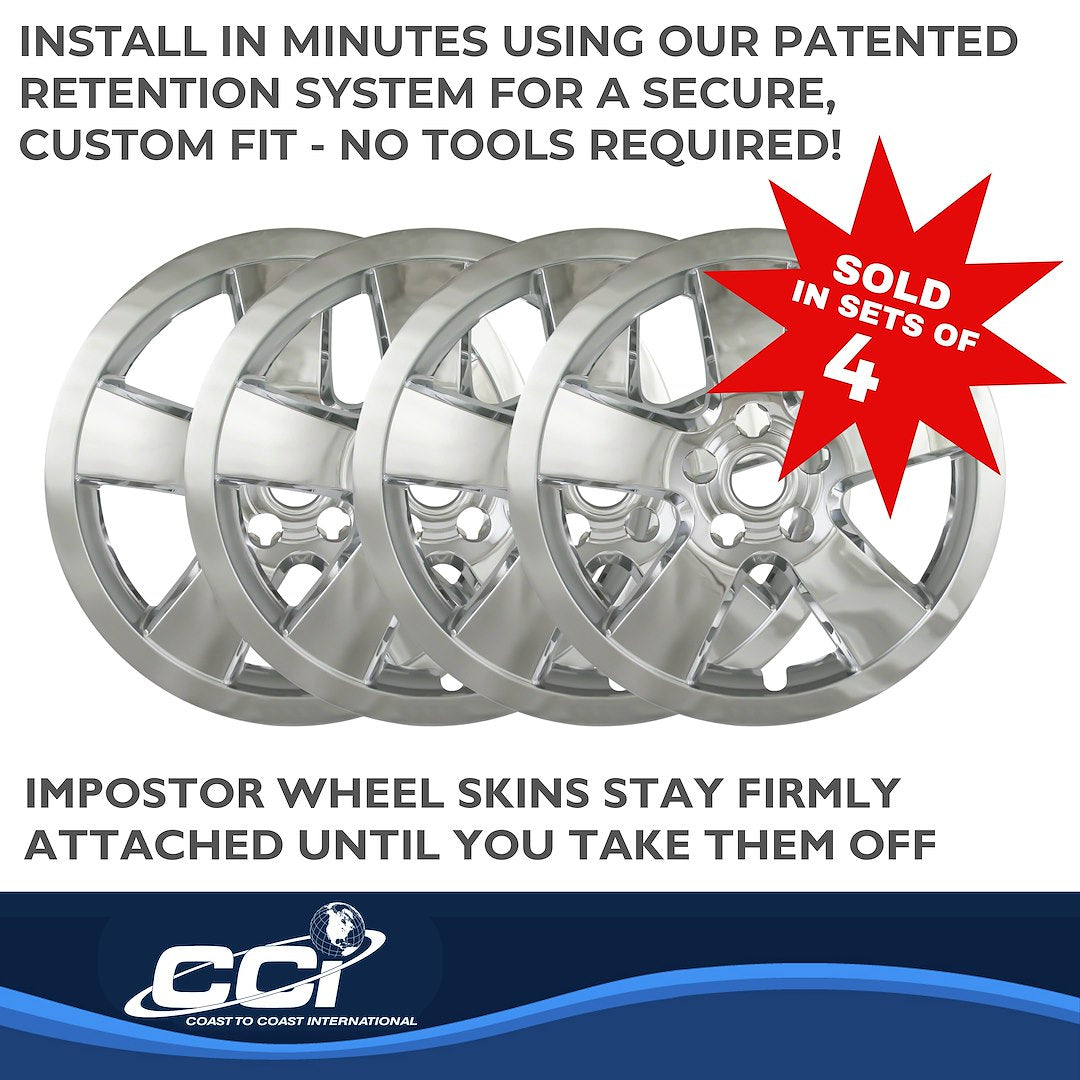 Coast To Coast IMP375X Chrome Cruze Impostor Wheel Skins - image 4