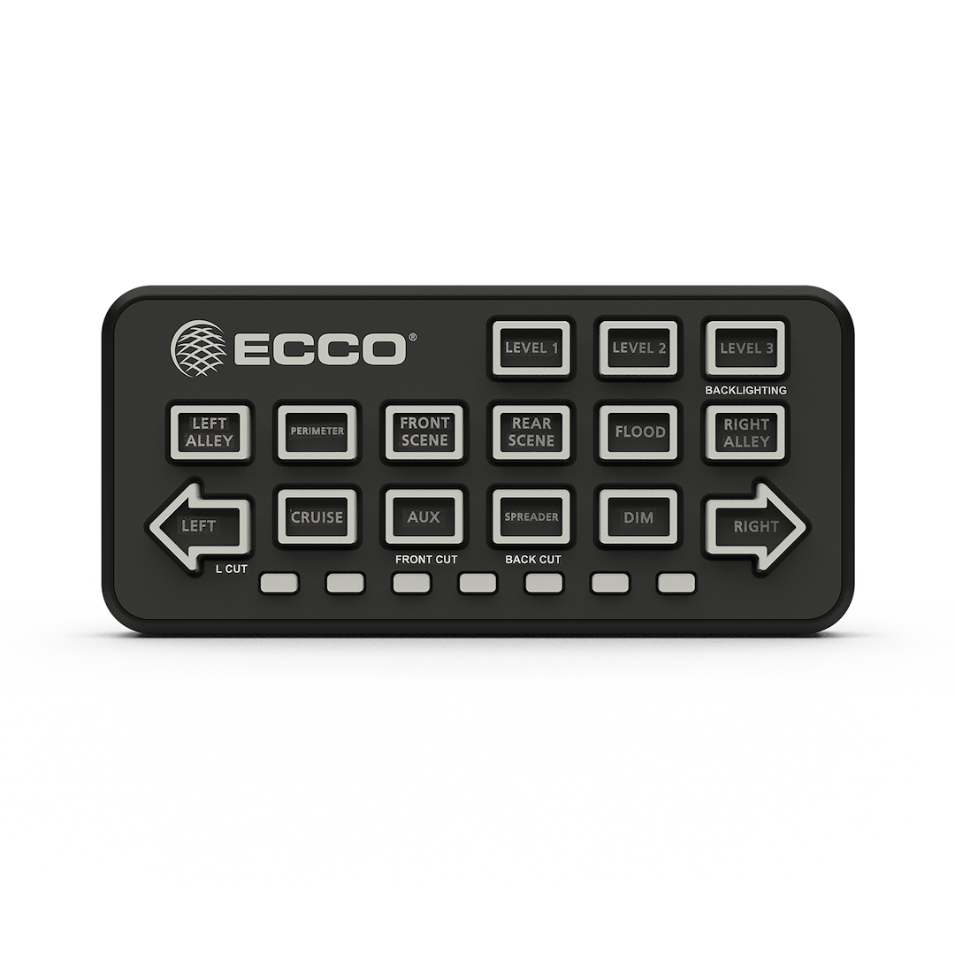 Ecco EZ0000 Universal 15-Button Warning Light Controller