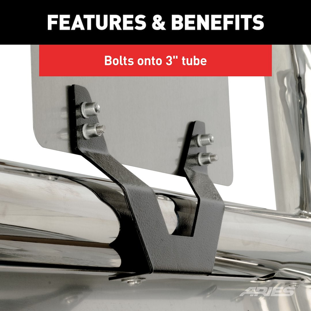 Aries 35-0000 License Plate Bracket - image 4