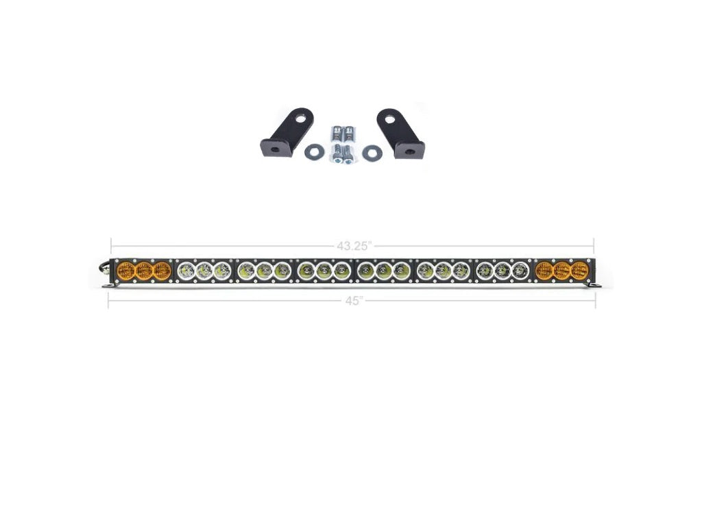 Cali Raised LED CR2711 43-Inch Amber/White Combo Bar - image 1
