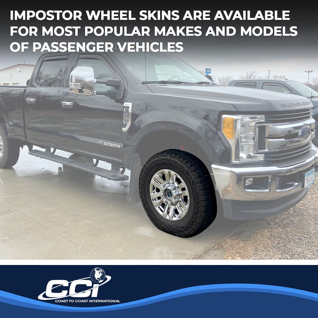 Coast To Coast IMP470X F-250 XLT Chrome Wheel Skin - image 6