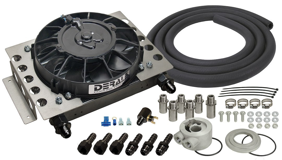 Derale 15450 Atomic-Cool 15-Row Engine Oil Cooler - image 1