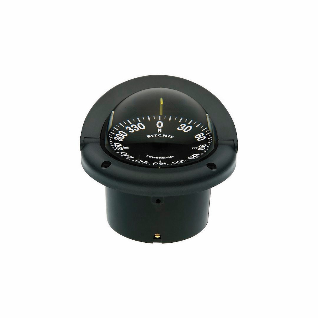 Ritchie Hf-742 Black Flush-Mount Compass