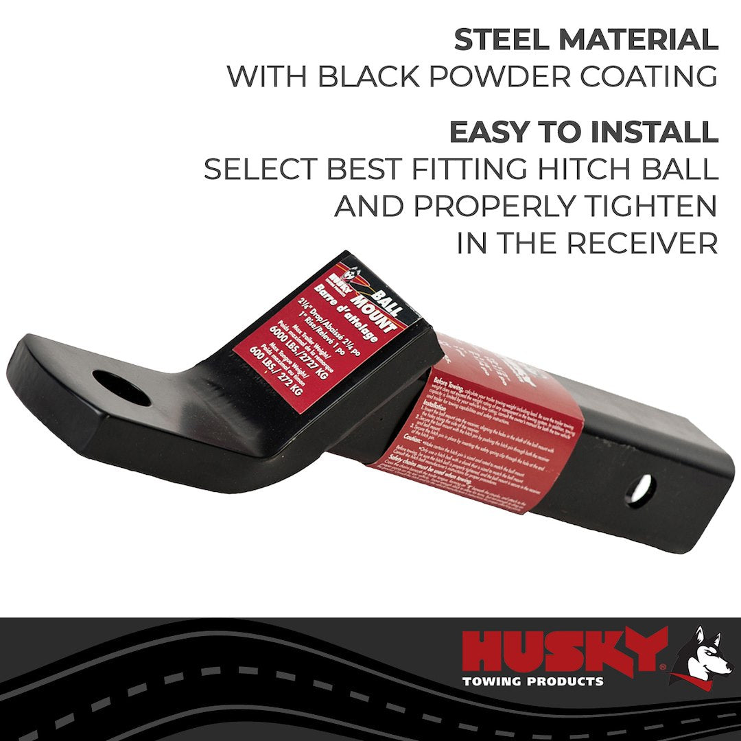 Husky Towing 31362 Trailer Hitch Ball Mount - image 4