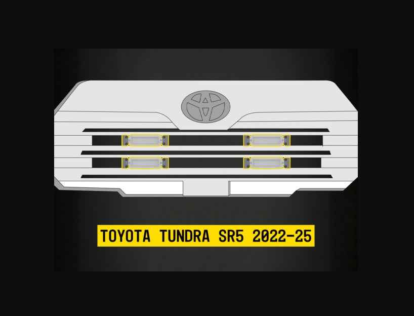 ARC Lighting Tiny Monster Toyota Tundra SR5 Grille Light Kit