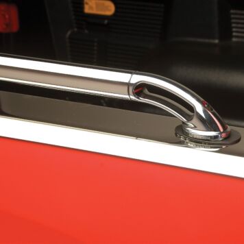 Putco 89867 Silver Polished Round Tube Bed Side Rail