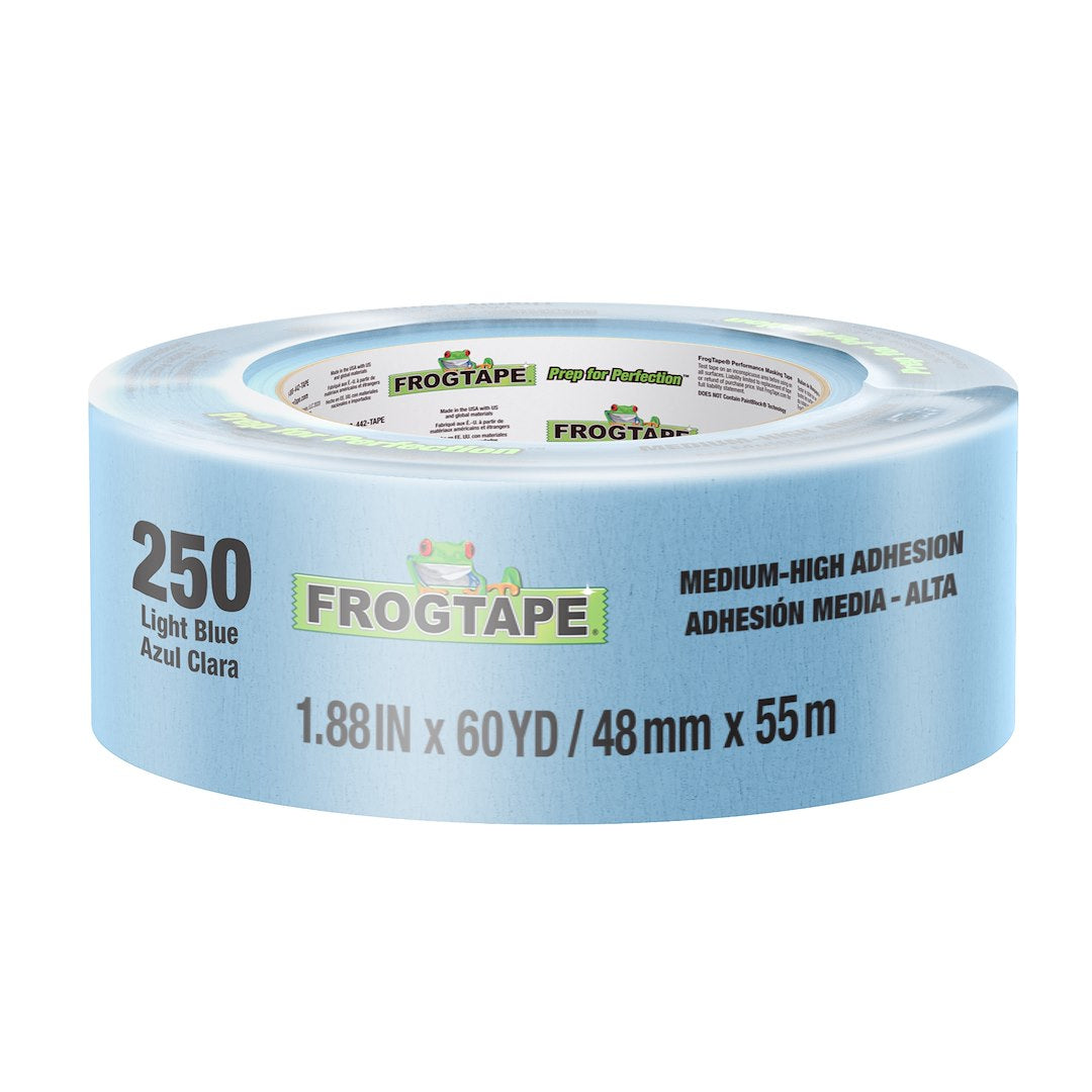 Shurtape 105380 CP 250 Light Blue Masking Tape, 24 Rolls