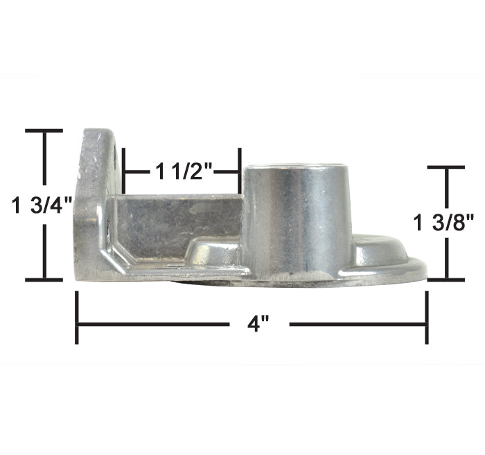 Derale 25708 Aluminum Single-Filter Relocation Bracket - image 3