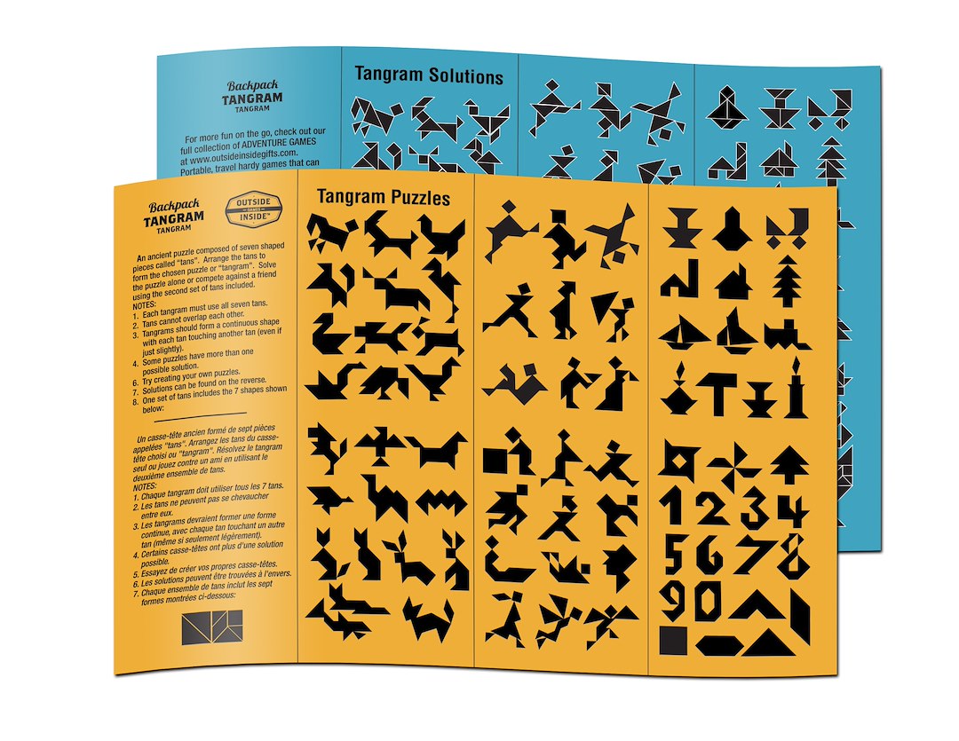 G S I Outdoors Board Game (99931) – Type: Backpack Tangram