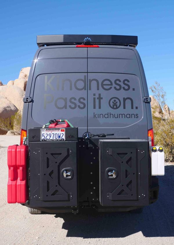 Backwoods Adventure Mods BWMS3S-203ZZVVB Rear Swing-Out Bumper - image 5