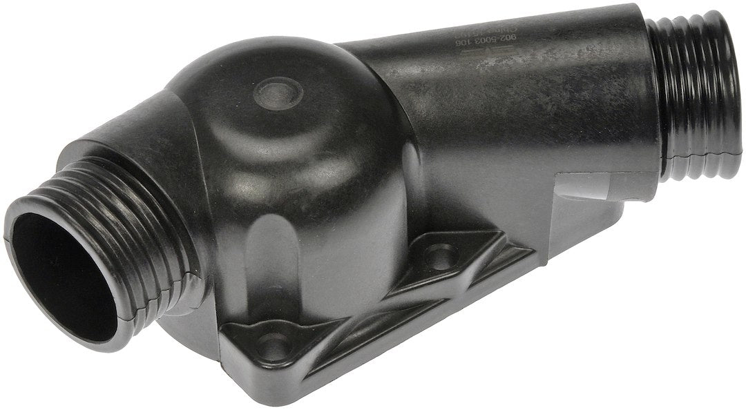 Dorman 9025003 0-Degree Black Plastic Thermostat Housing - image 2