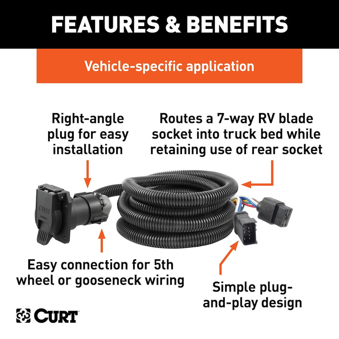 Curt 56001 Trailer Wiring Connector - image 2