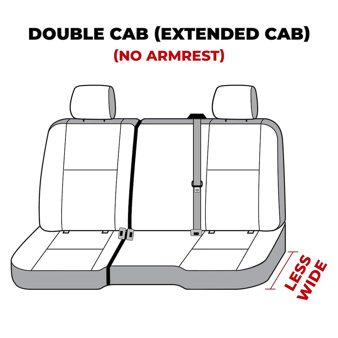 Covercraft SS8430PCCH SeatSaver Charcoal GM Double Cab Cover - image 5