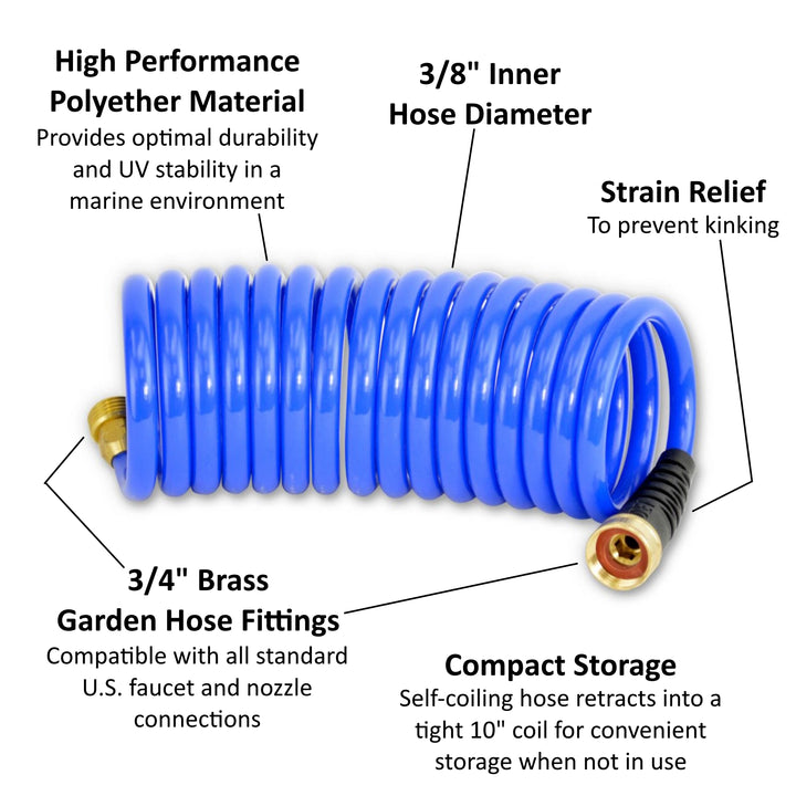 Hosecoil Hs1500hp Standard Series Washdown Hose
