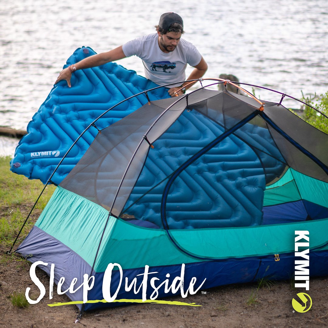 Klymit 06dvbl02e Static Sleeping Pad