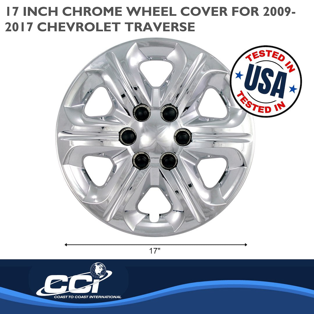 Coast To Coast 45417C Traverse 17-Inch Chrome Covers - image 2