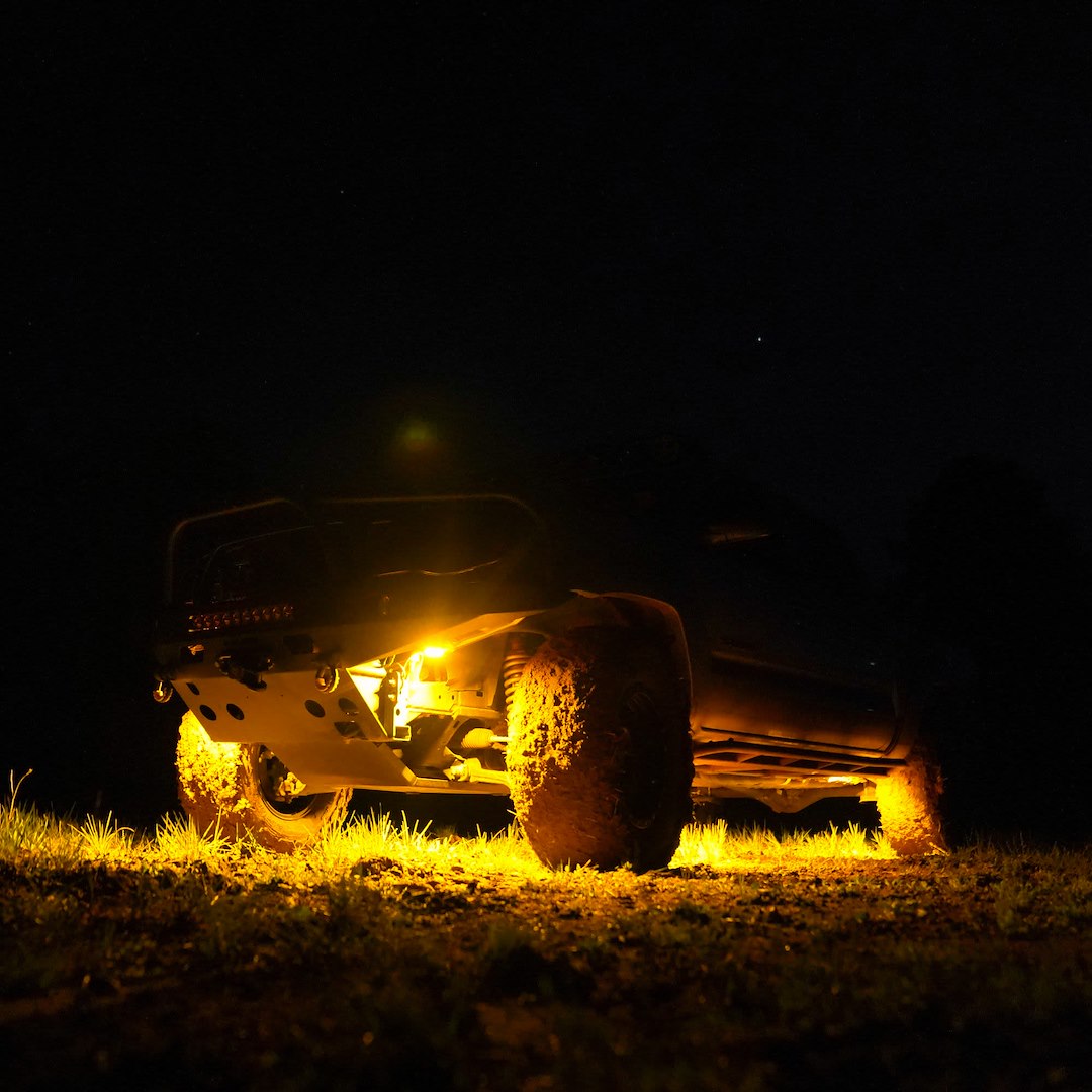 KC Hilites 91041 Cyclone V2 Six-Light Rock Kit
