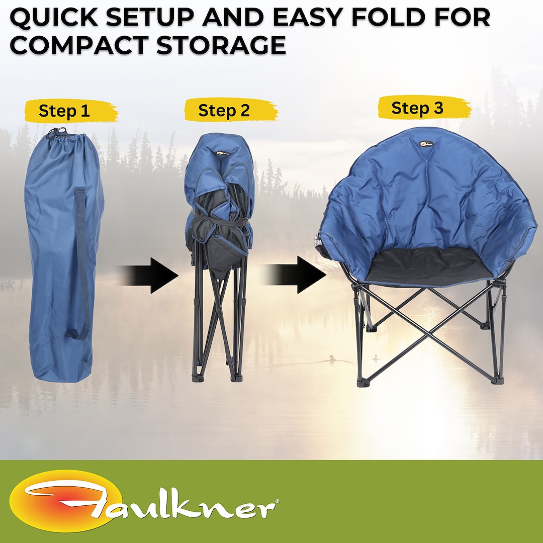 Faulkner 49575h Camping Chair - image 5