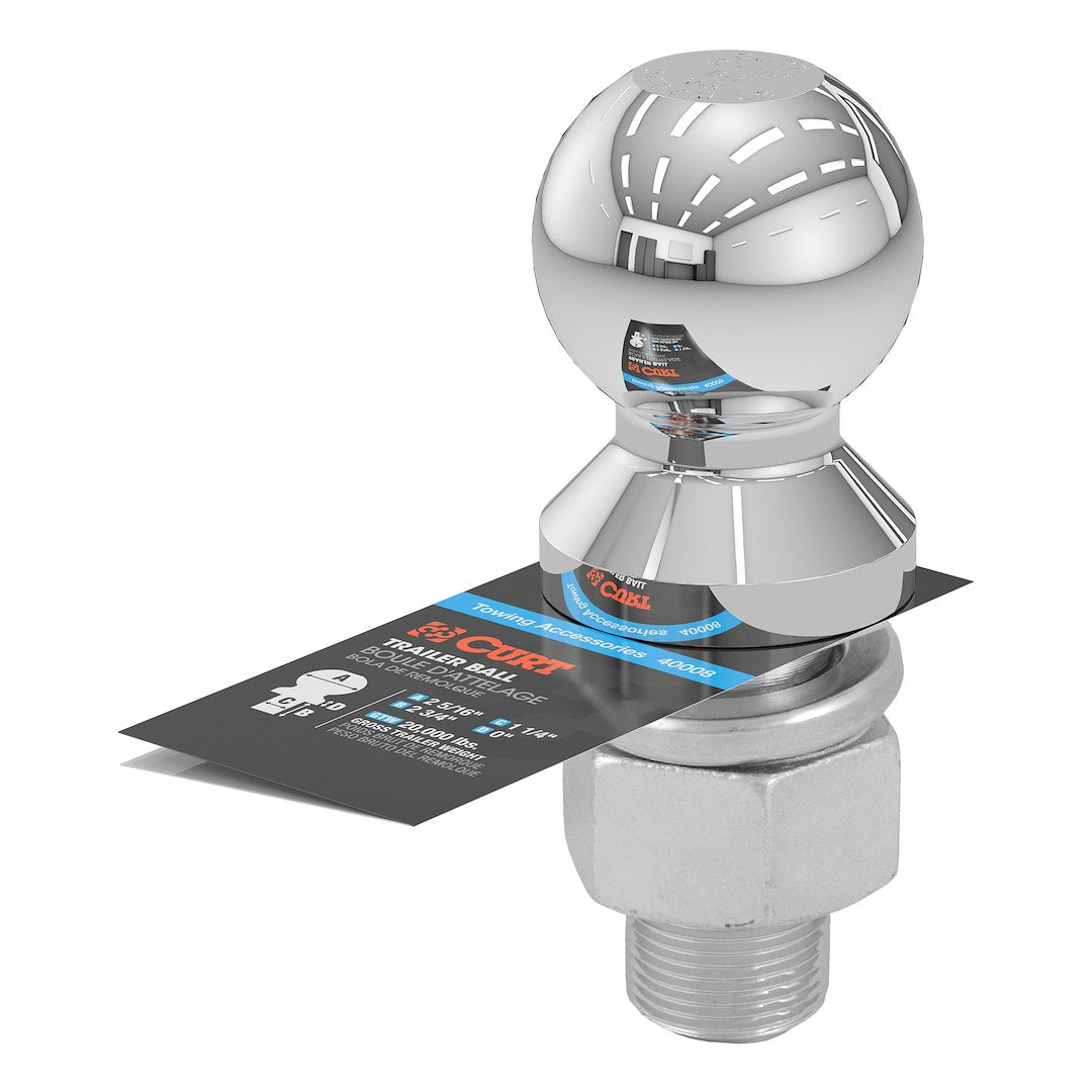 Curt 40008 Trailer Hitch Ball - image 2