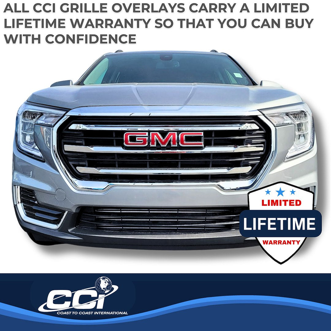 Coast To Coast GI191 Chrome Terrain SLE Bar Grille Overlay - image 3