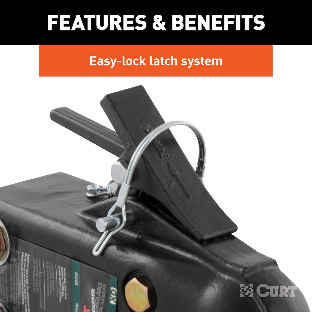 Curt 25328 Trailer Coupler - image 3