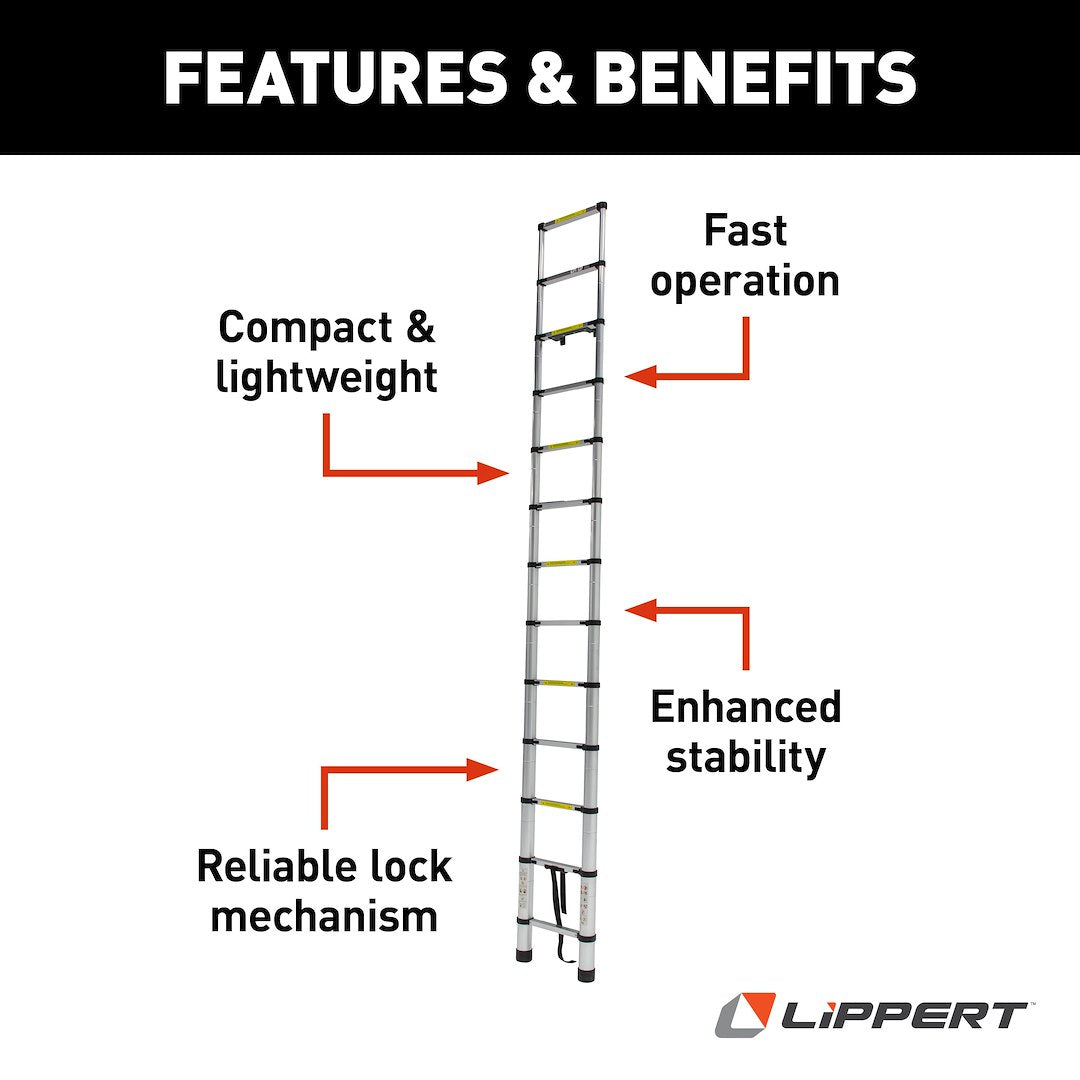 Lippert Components 2021097938 Rv Ladder - image 3