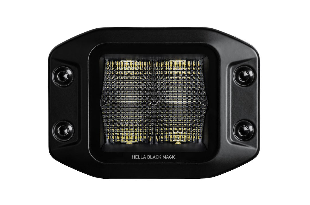 Hella 358176831 Black Magic 40W LED Cube Light Kit