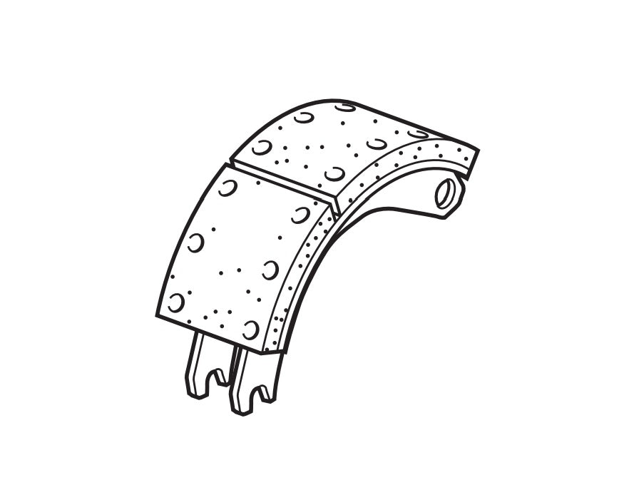 Dexter Axle 040-320-02 Trailer Brake Shoe
