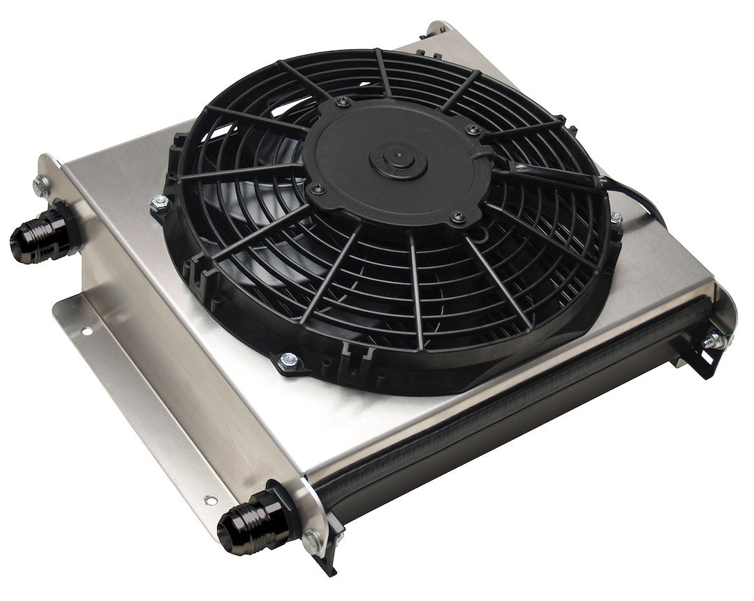 Derale 15875 Hyper-Cool Extreme 40-Row Cooler, -10 AN - image 1