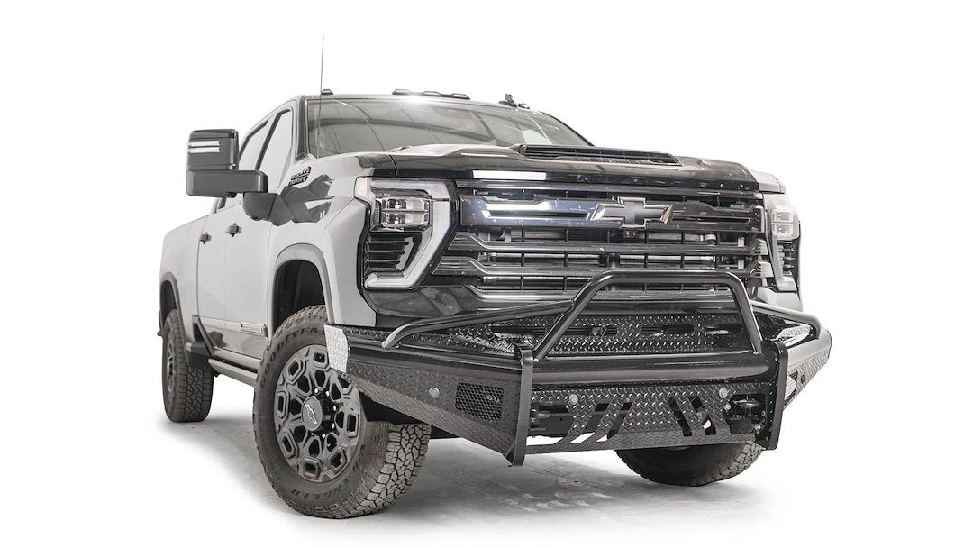 Fab Fours CH24-S6162-1 Black Steel Front Bumper