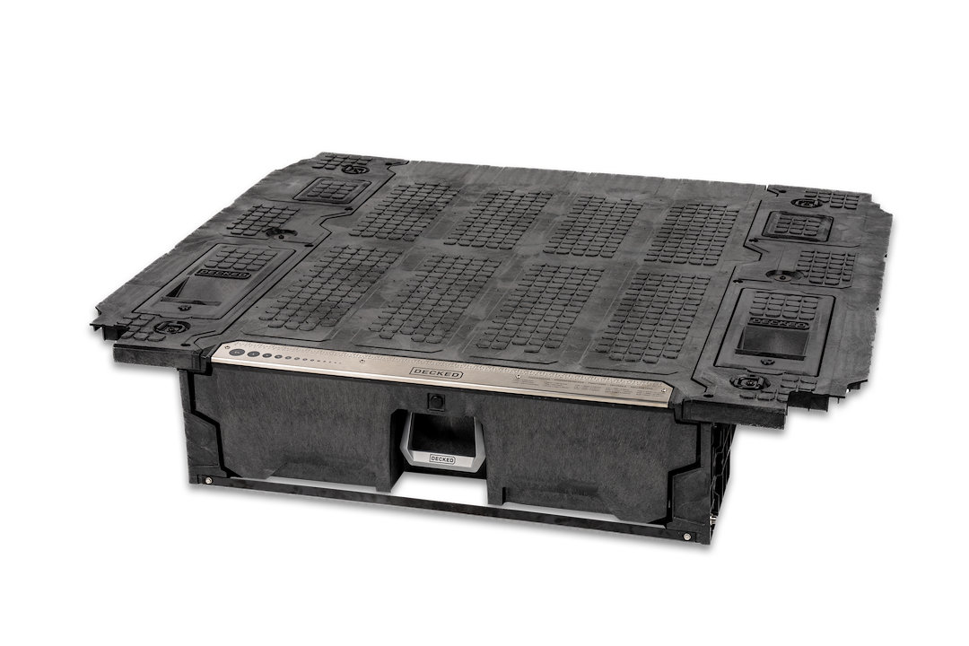 Decked YN3 HDPE Cargo Drawer with Two Adjustable Dividers