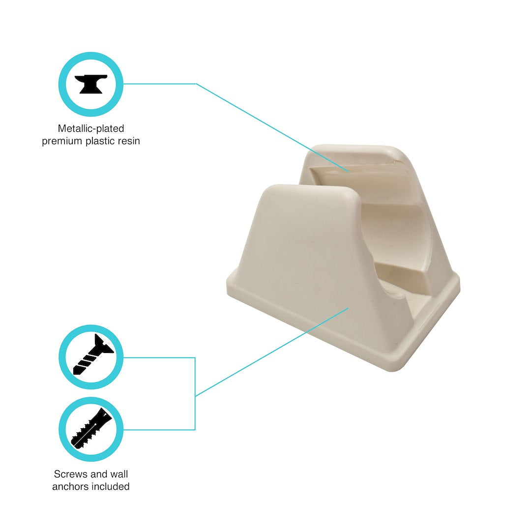 Dura Faucet Shower Head Mount (Dfsa156bq) – Material: Plastic