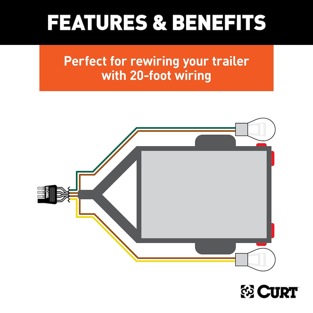 Curt 57220 Trailer Wiring Connector - image 4