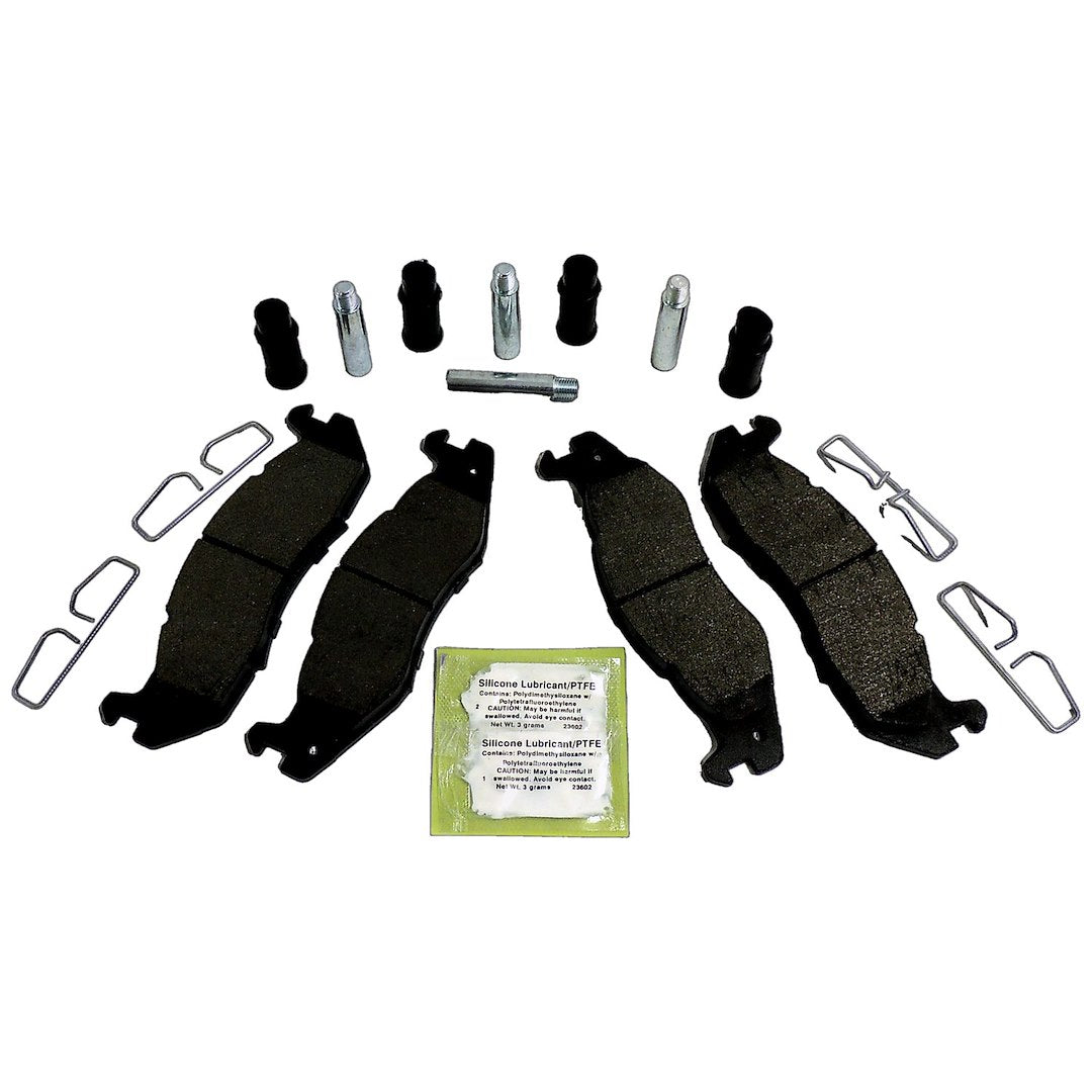 Crown Automotive 83501167MK Metallic Brake Pad Master Kit, Set of 4 - image 2