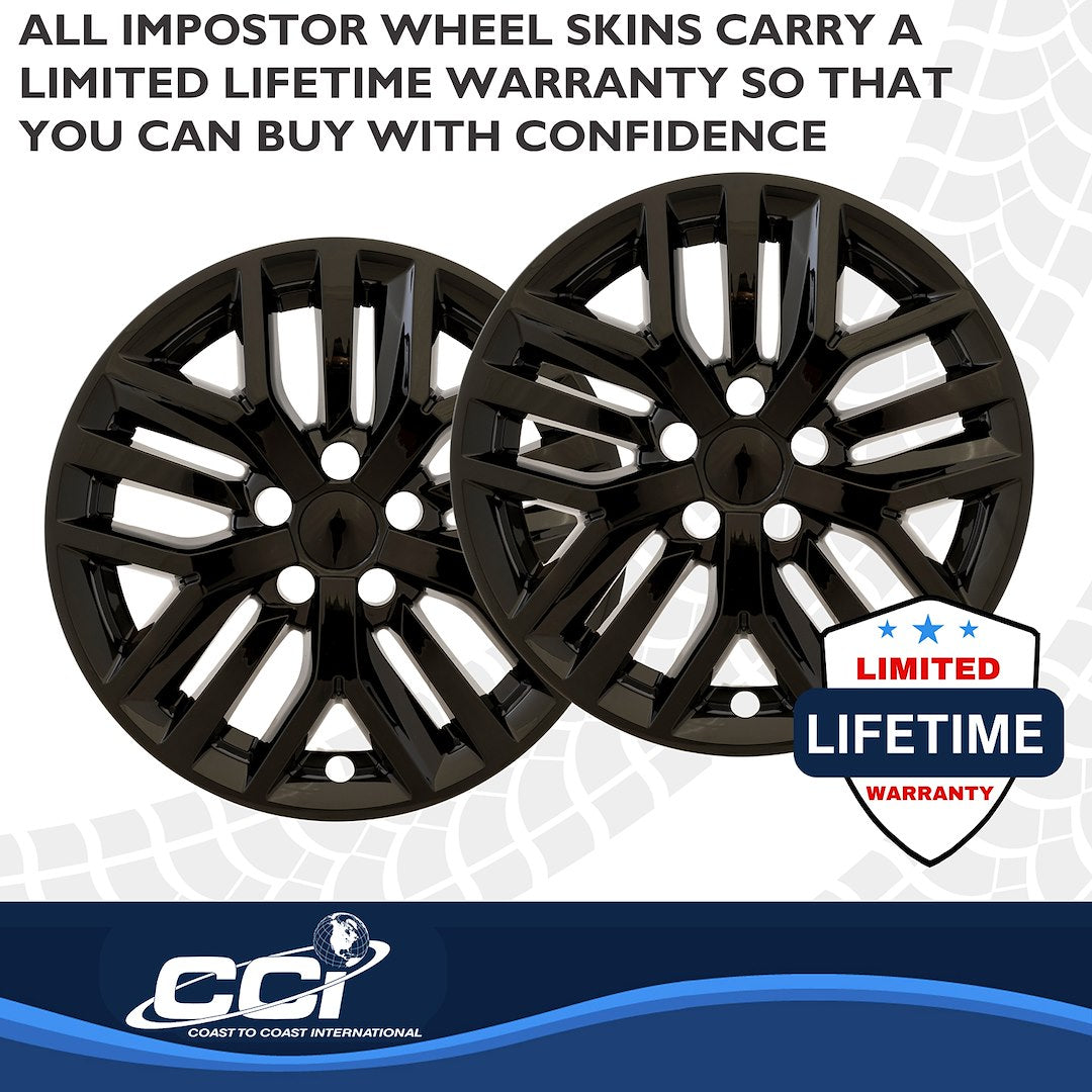 Coast To Coast IMP512BLK Rogue Black 17-Inch Wheel Skin - image 4