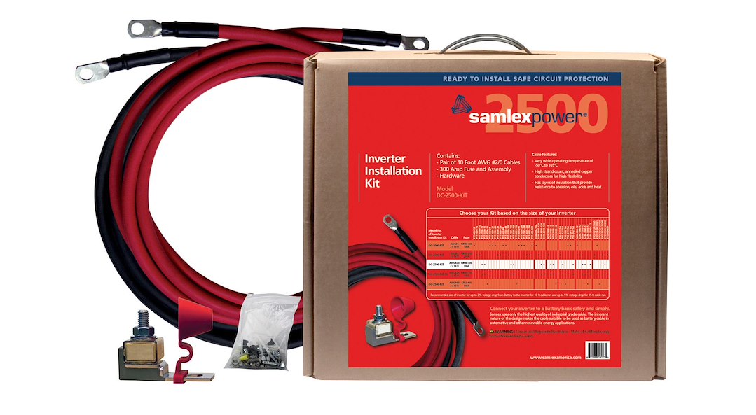 Samlex America Dc-2500-Kit Power Inverter Installation Kit