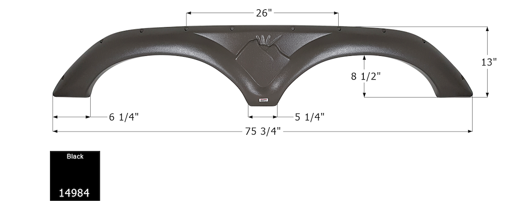 Icon 14984 Fender Skirt