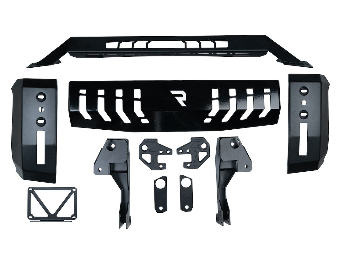 N-Fab T22BB01-TX HVM Bull Bar with Skid Plate