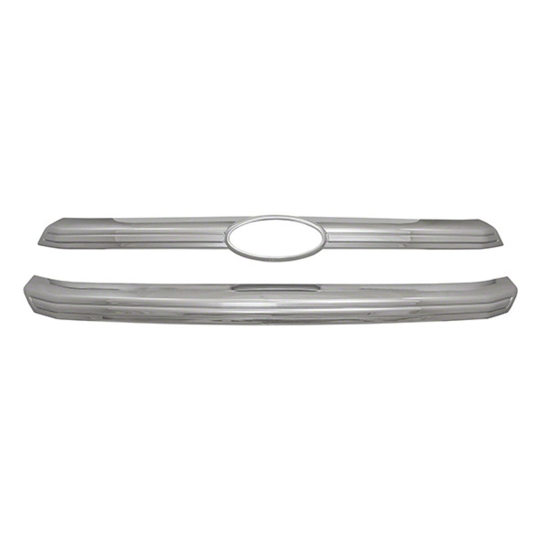 Coast To Coast GI148 Chrome Two-Bar Escape Grille Overlay - image 1