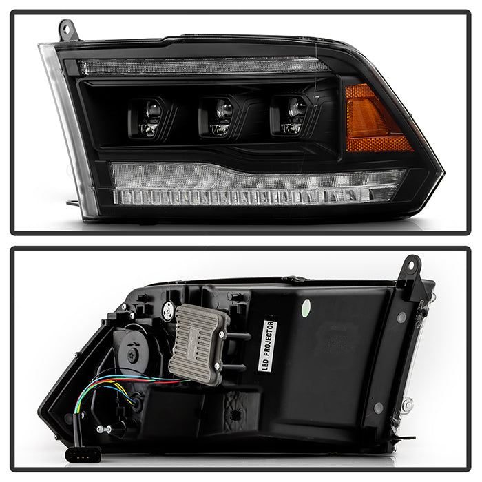Spyder 5088673 Apex LED Projector Headlight Assembly