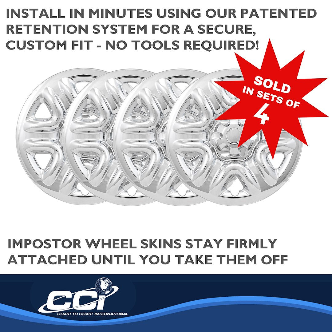 Coast To Coast IMP103X Chrome Tundra Impostor Wheel Skin - image 5