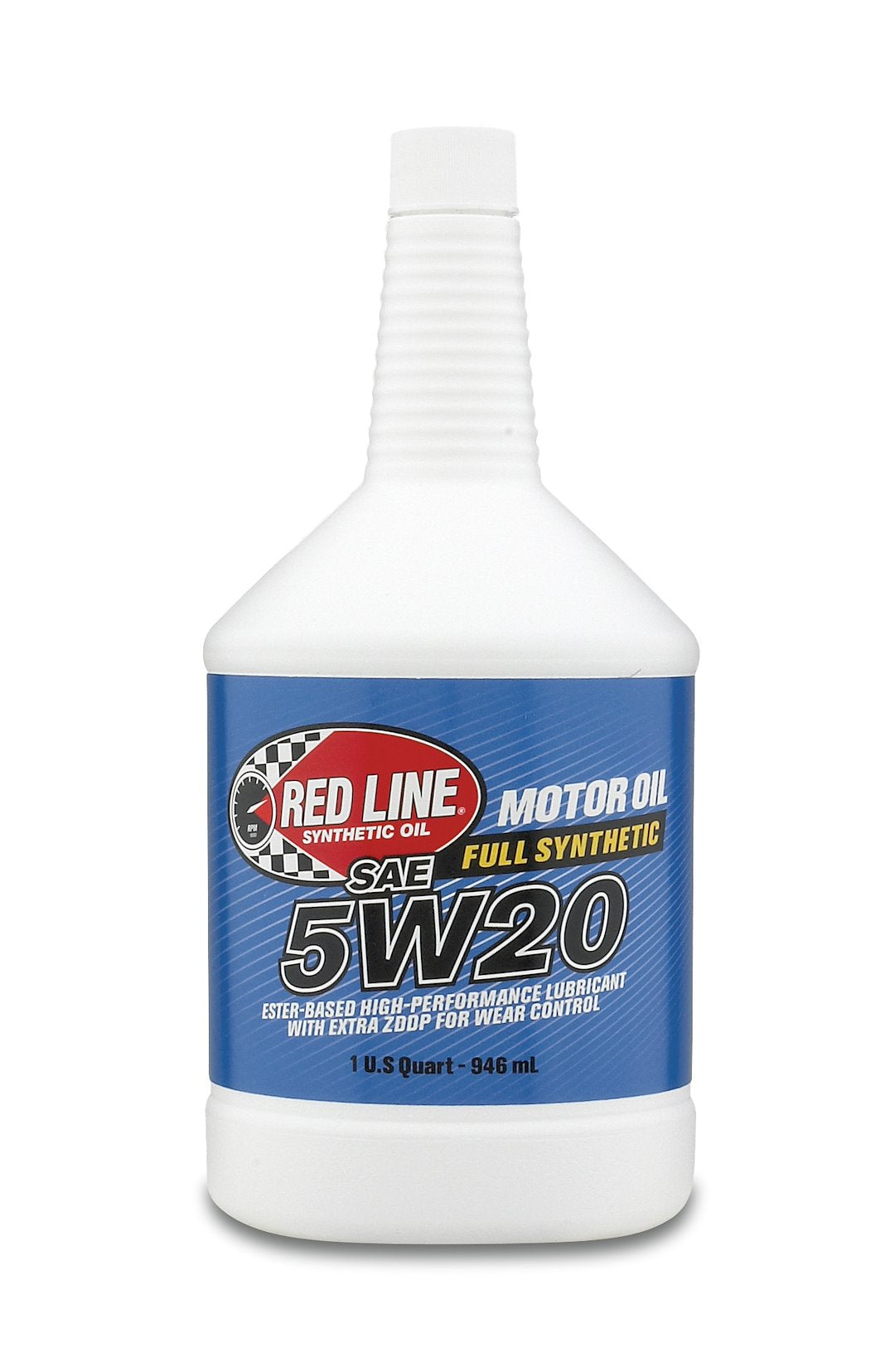 Red Line 15204 Synthetic 5W-20 Four-Stroke Oil, 1 Qt