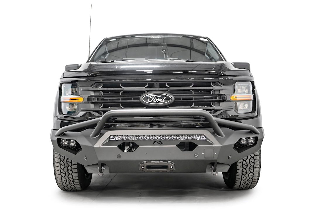 Fab Fours FF24-X6552-1 Matrix Sensor-Compatible Steel Bumper