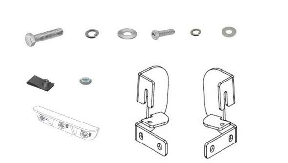 Go Rhino D64052TK Dominator Side-Step Brackets