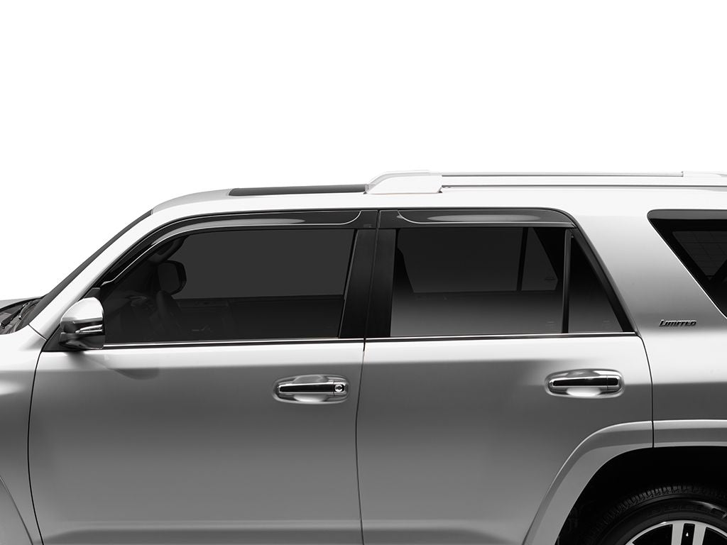 Husky 2854027 Low Profile Ventvisor Smoke Rain Guards, 4-Piece